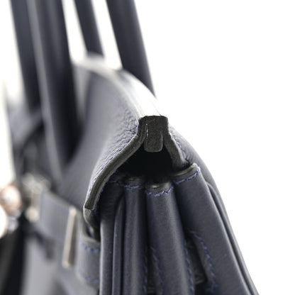 Hermes Togo Birkin 25 Bleu Nuit 11 of 11