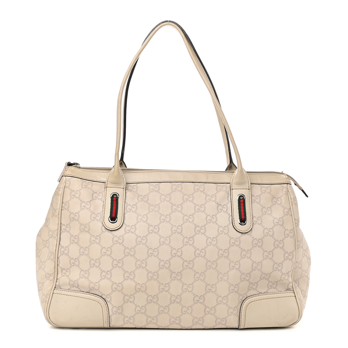 Guccissima Medium Princy Tote Off White