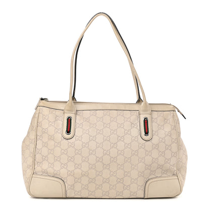 Gucci Guccissima Medium Princy Tote Off White 1 of 13
