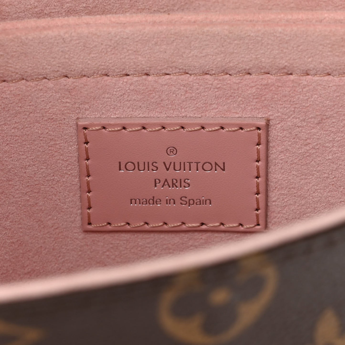 Monogram Epi Saint Michel Rose Ballerine
