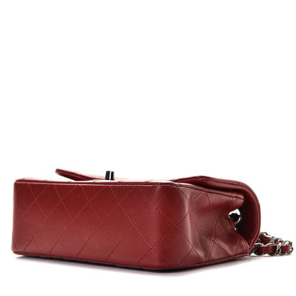 Chanel Lambskin Quilted Mini Rectangular Flap Red 5 of 8