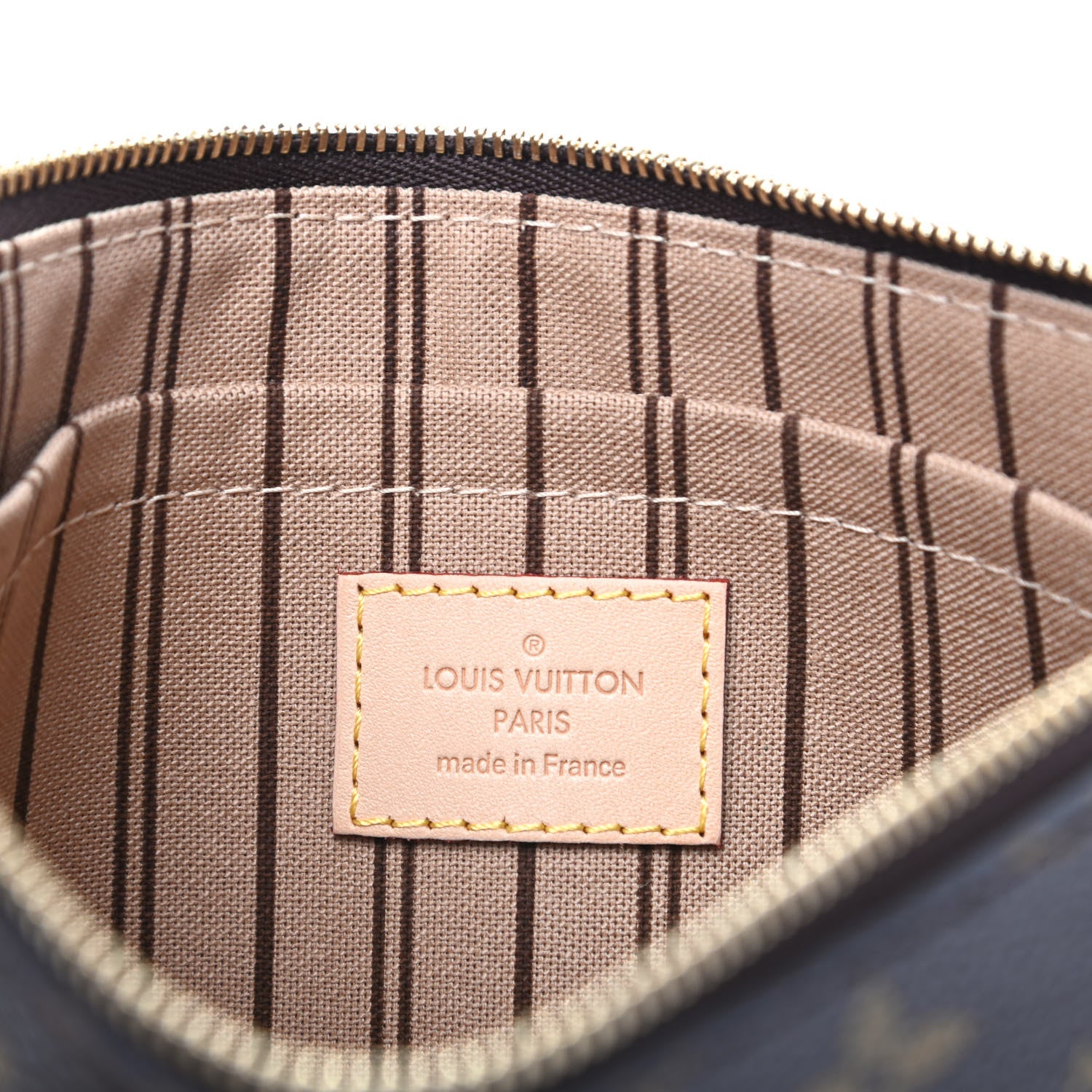 Louis Vuitton Monogram Neverfull MM GM Pochette 6 of 8