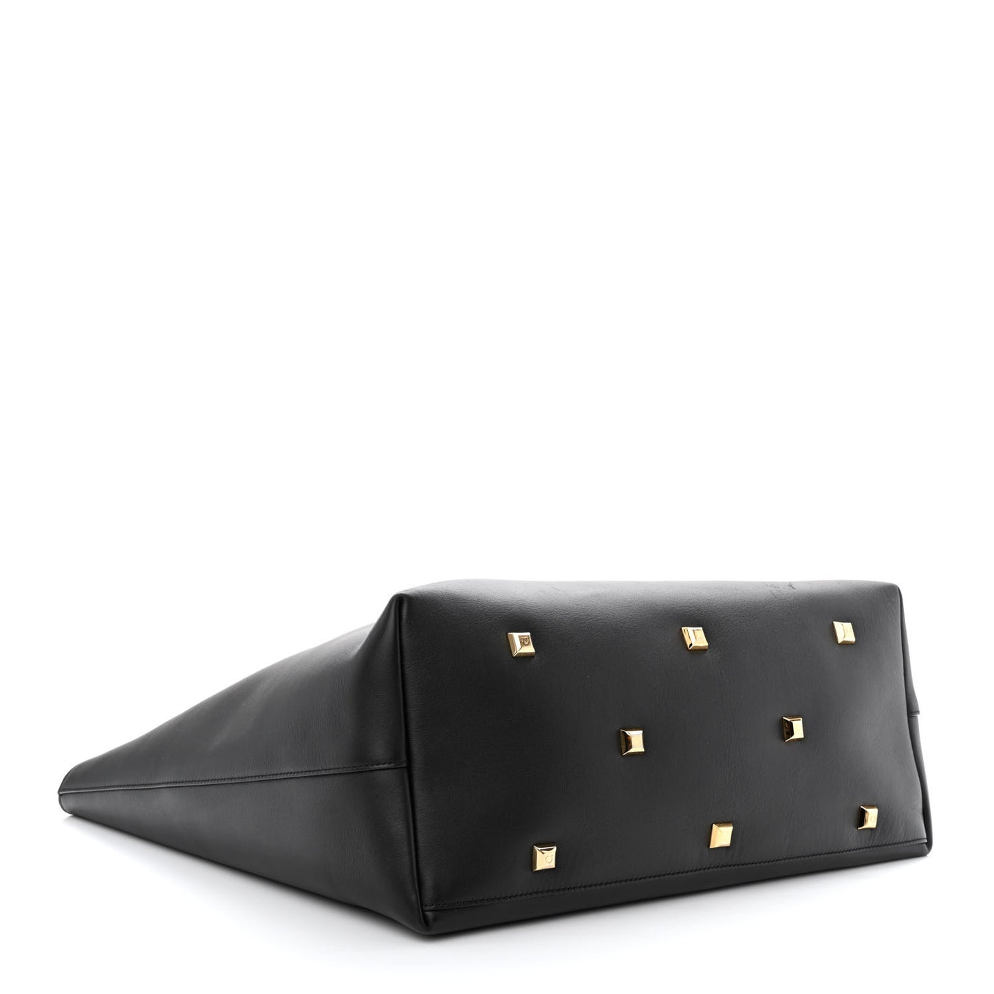 Calfskin Studio Tote Black