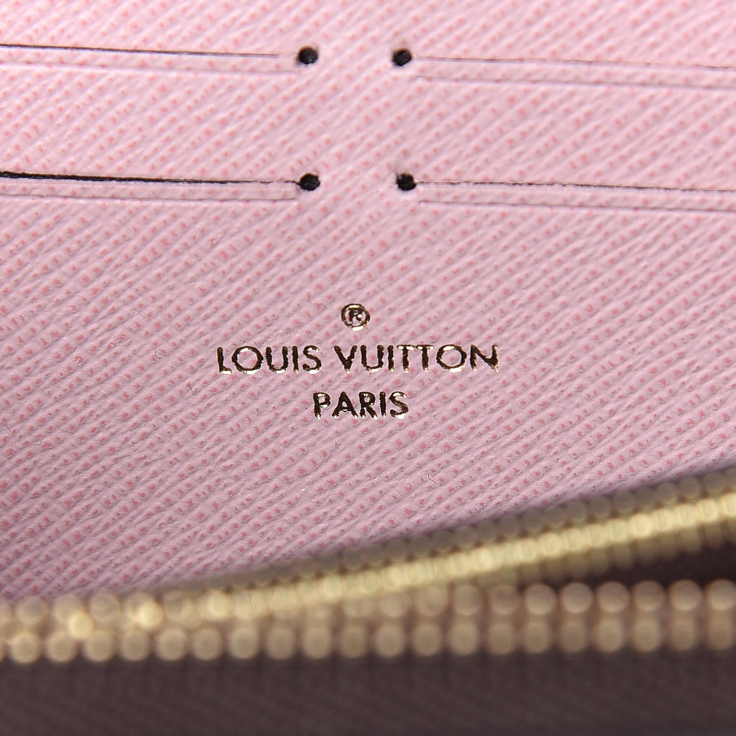 Louis Vuitton Monogram Clemence Wallet Rose Ballerine 6 of 8