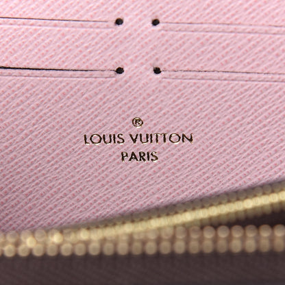 Louis Vuitton Monogram Clemence Wallet Rose Ballerine 6 of 8