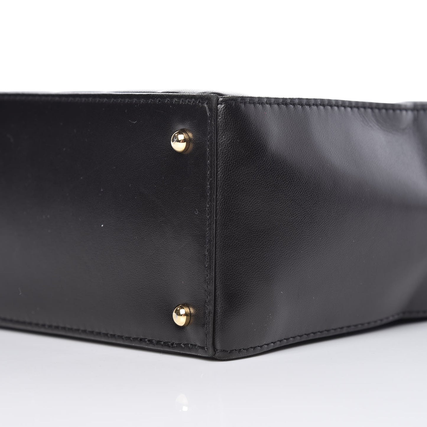 Lambskin Quilted Chocolate Bar Tote Black