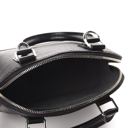 Louis Vuitton Epi Alma BB Black 5 of 10