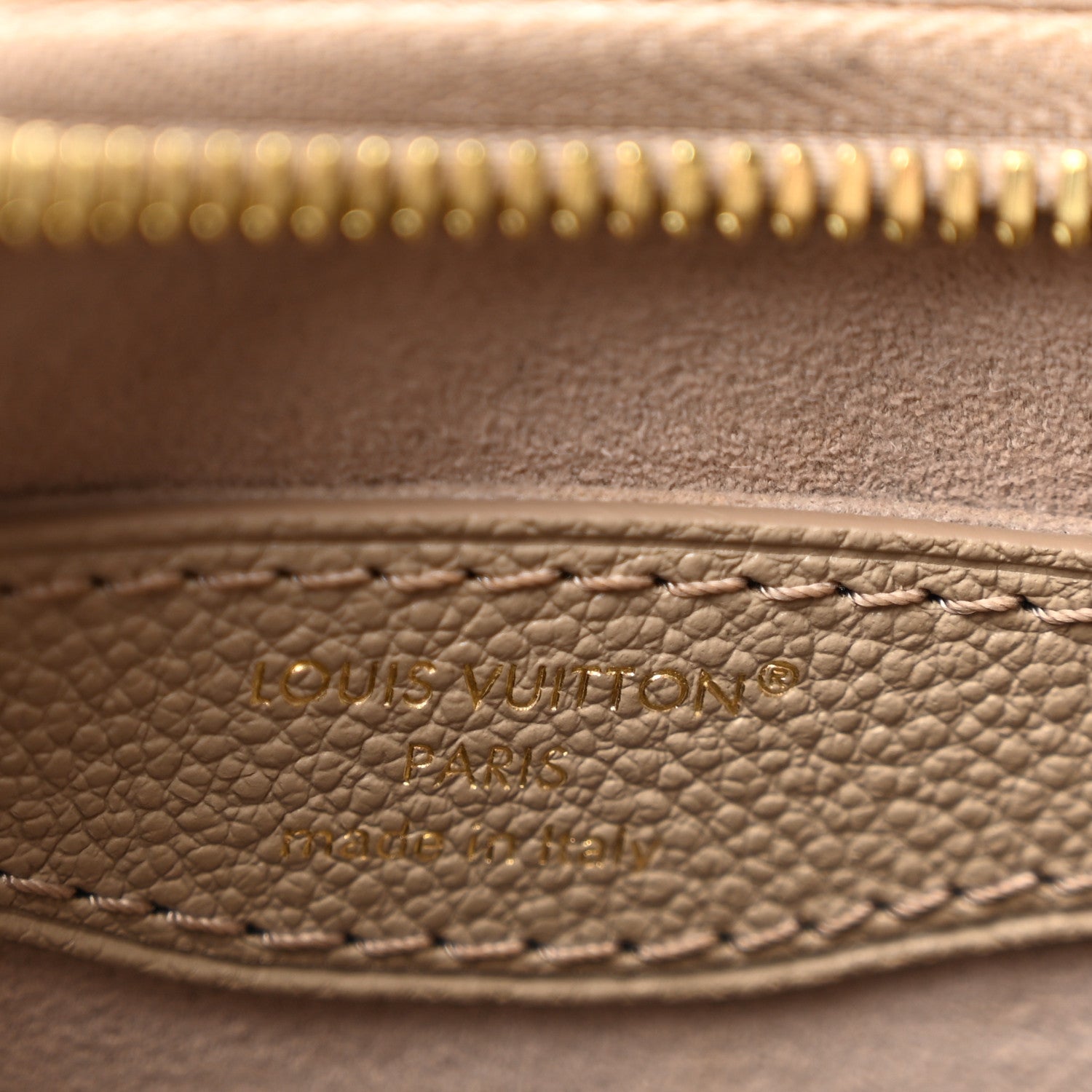 Louis Vuitton Empreinte Monogram Giant Boulogne Tourterelle Creme 5 of 11