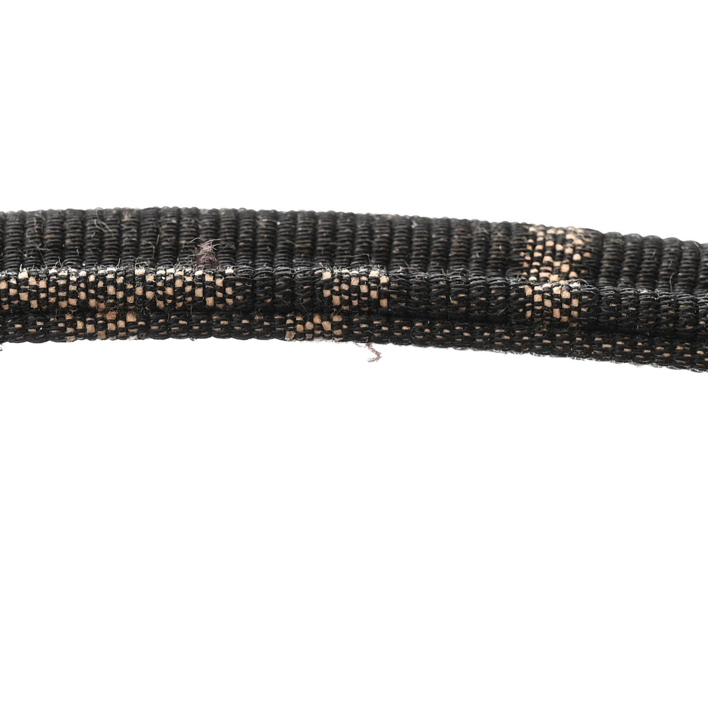Fabric Jacquard FF 1974 Mini Baguette Tobacco Moro Black