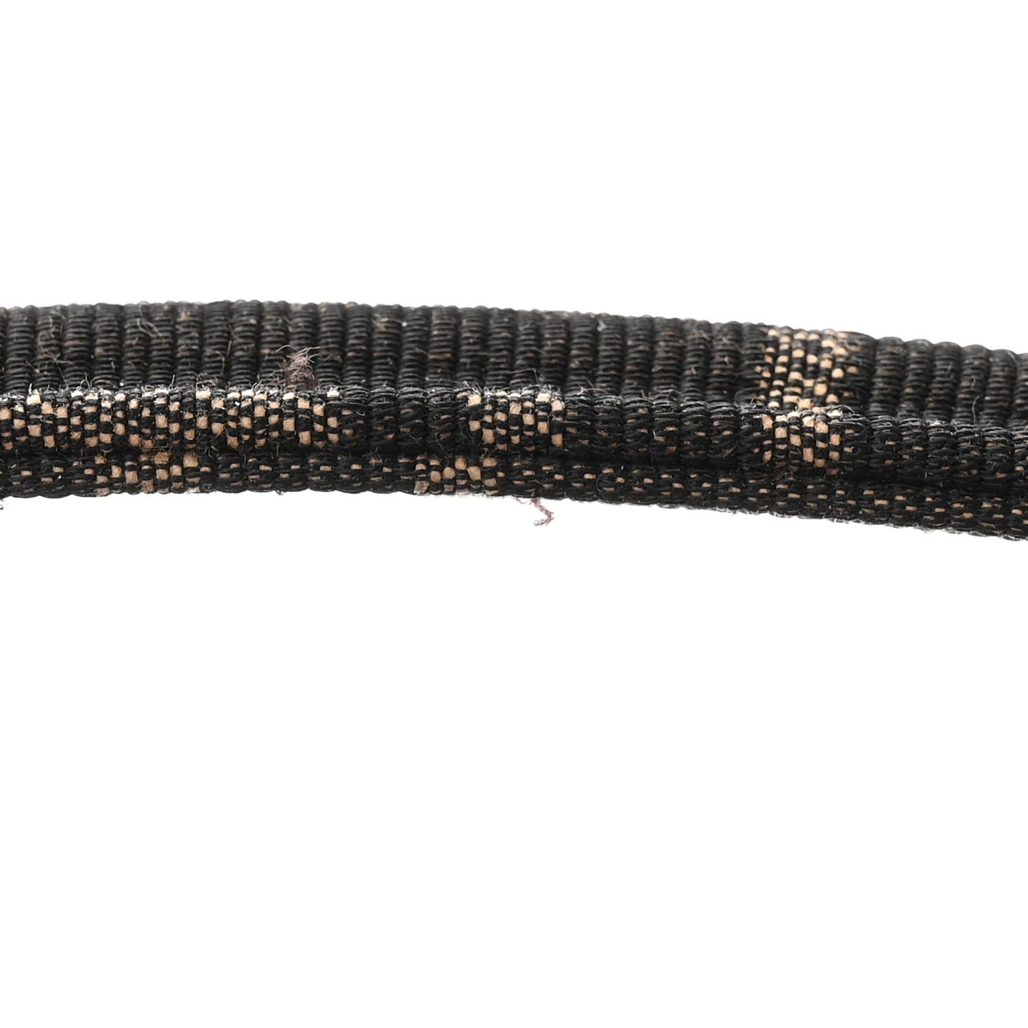 Fendi Fabric Jacquard FF 1974 Mini Baguette Tobacco Moro Black 13 of 14