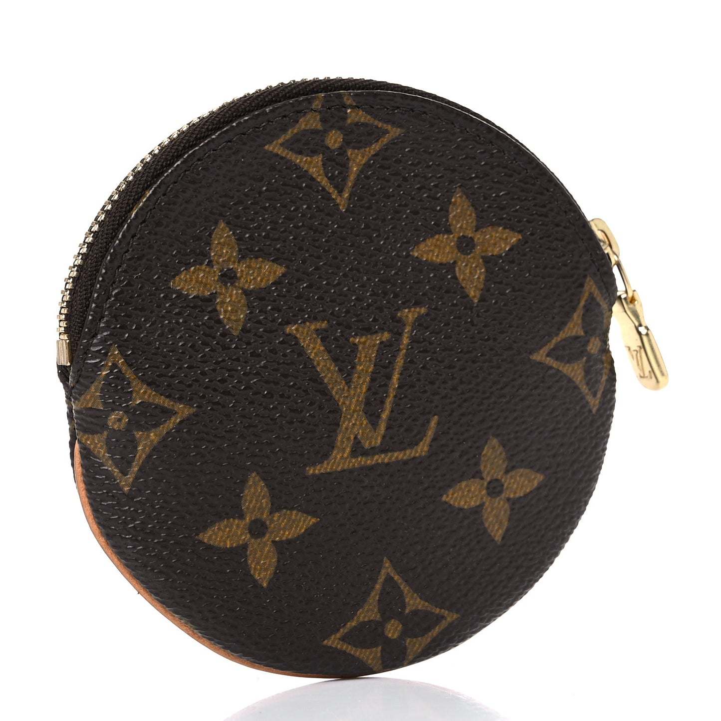 Monogram Round Coin Purse