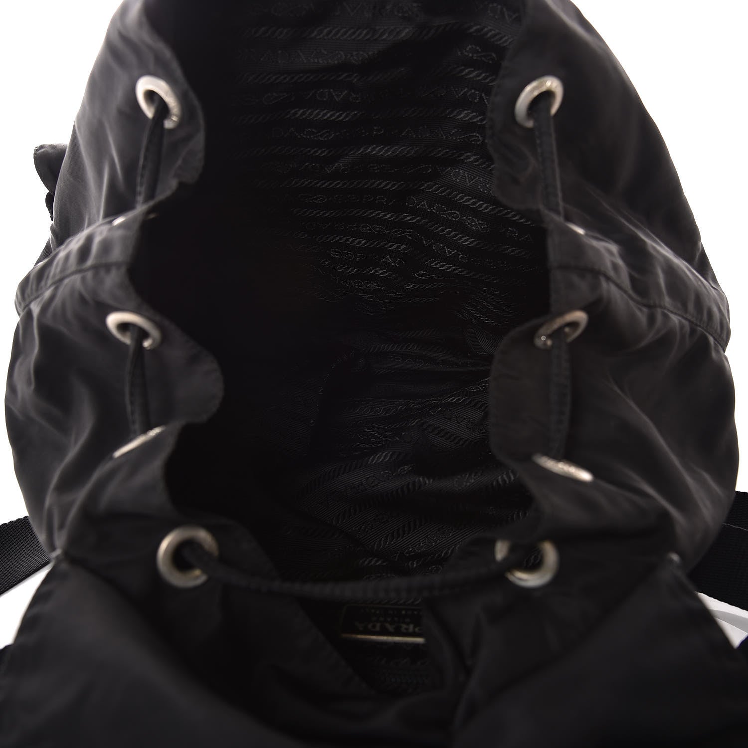 Prada Tessuto Nylon Vela Backpack Black 5 of 12