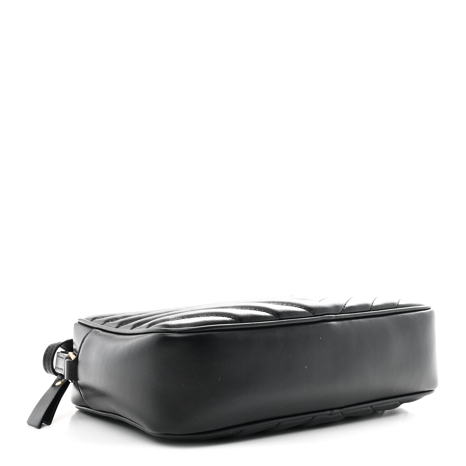 Saint Laurent Calfskin Matelasse Monogram Lou Camera Bag Black 4 of 10
