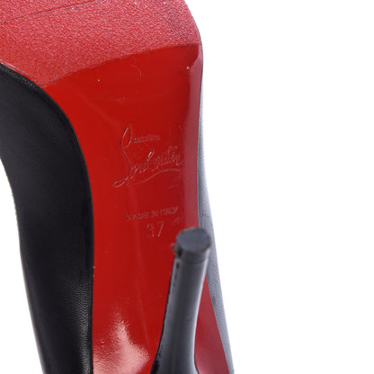 Christian Louboutin Kid Zappa 100 Pumps 37 Black 7 of 8