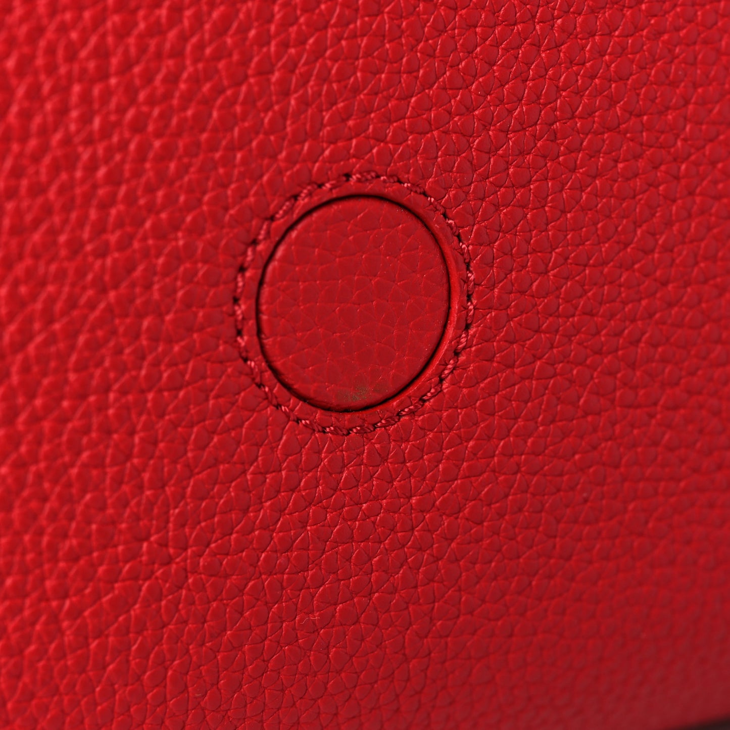 Calfskin Monogram Double V Rubis