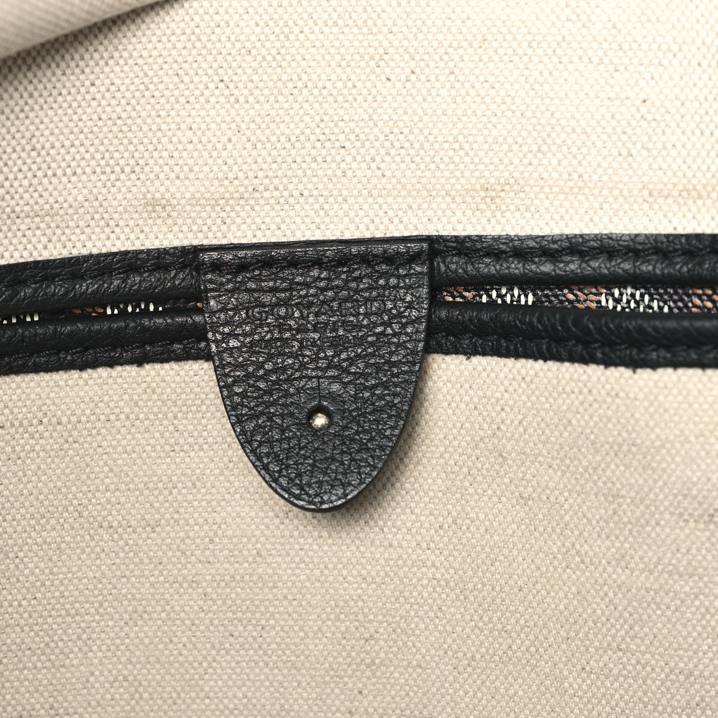 Goyardine Artois MM Black
