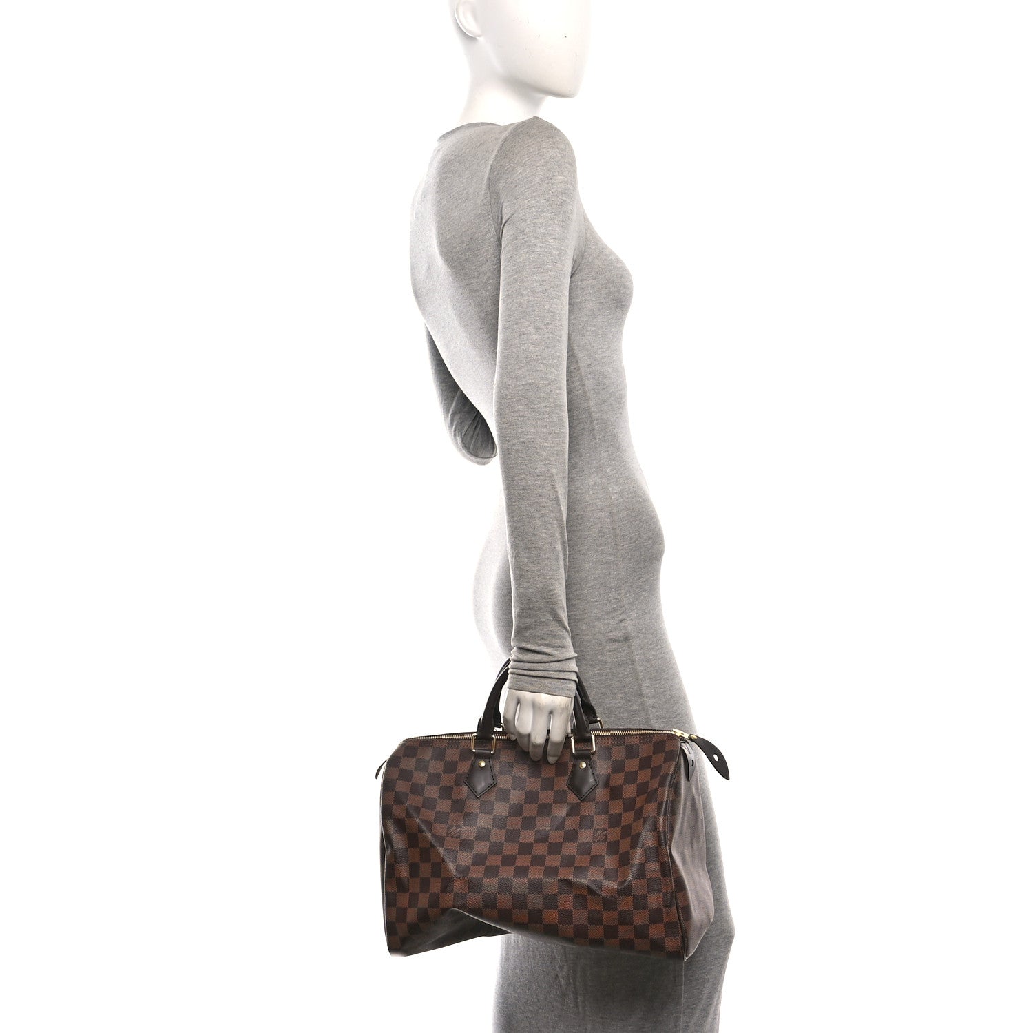 Louis Vuitton Damier Ebene Speedy 35 2 of 10