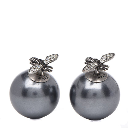 Christian Dior Mise En Dior Tribal Bee Earrings Grey 1 of 5