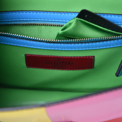 Valentino Garavani Vitello Mini Glam Lock Rockstud Flap Multicolor 6 of 10