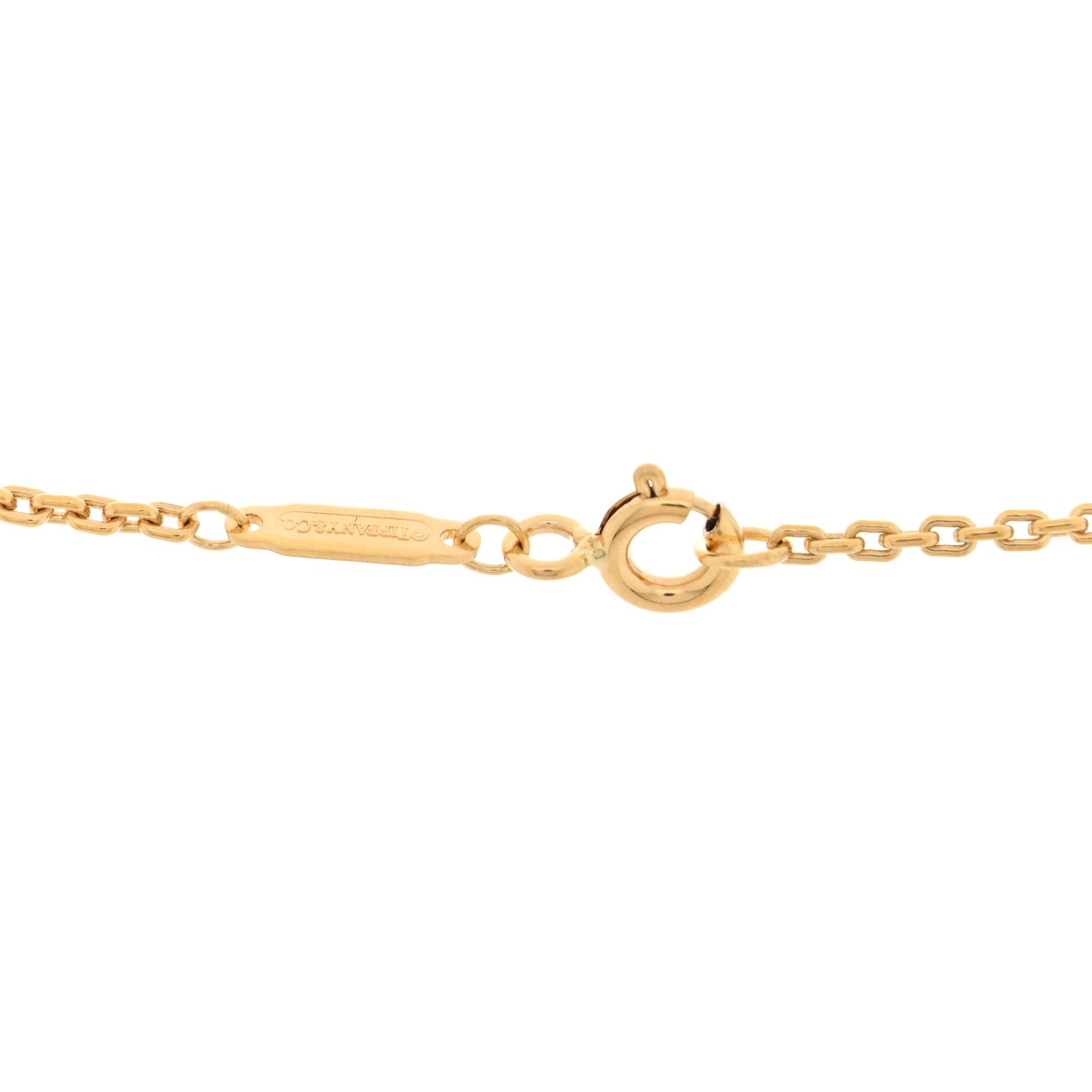 Tiffany 18K Yellow Gold South Sea Cultured Pearl HardWear Link Pendant Necklace 5 of 6
