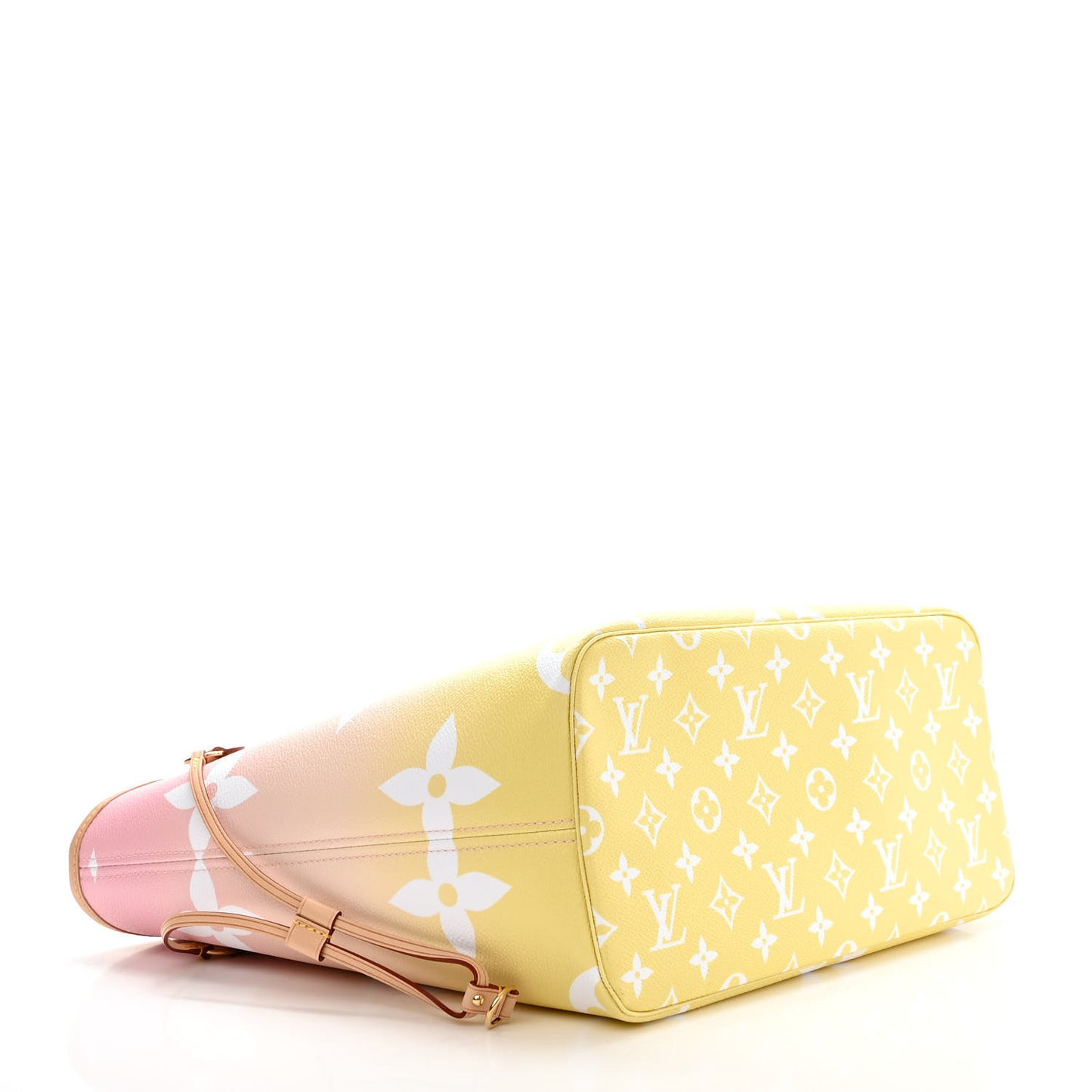 Monogram Giant By The Pool Neverfull MM Light Pink