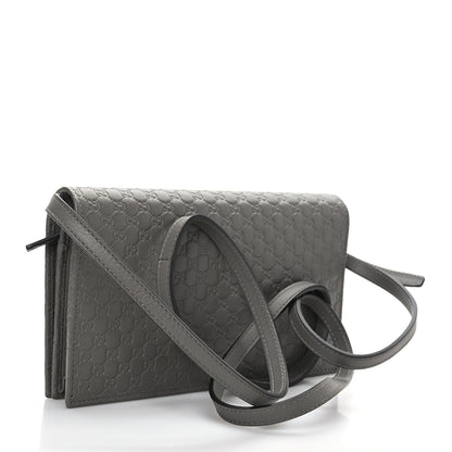 Gucci Soft Microguccissima Crossbody Wallet Loess 3 of 9