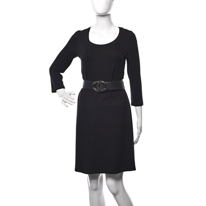 Chanel Calfskin CC Belt 80 32 Black 2 of 9