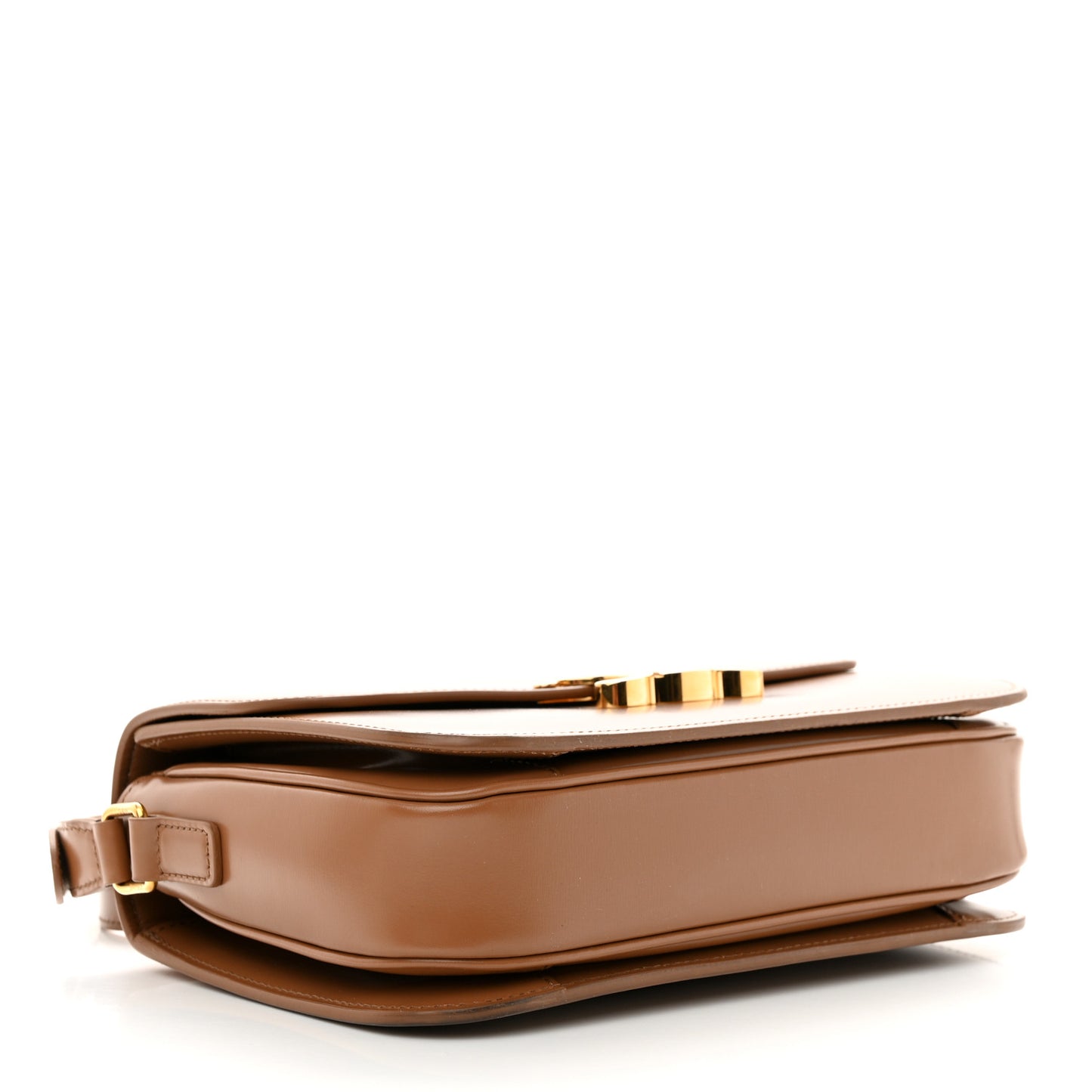Shiny Calfskin Medium Triomphe Bronze