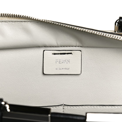 Fendi Vitello Dolce Shiny Nappa Petite 3Jours Tote Black 6 of 12