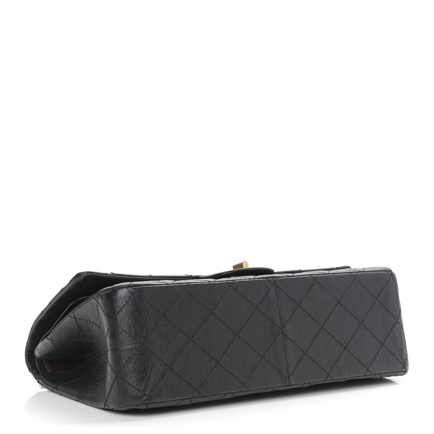 Chanel Aged Calfskin Quilted 2.55 Reissue 227 Flap Black 4 of 12