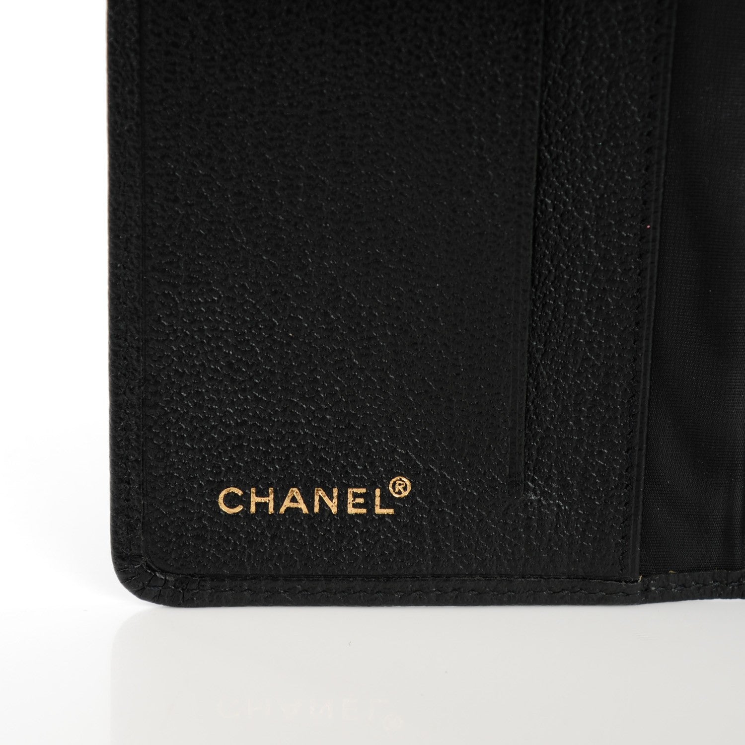 Chanel Goatskin Small Pocket Agenda Cover Black 6 of 8