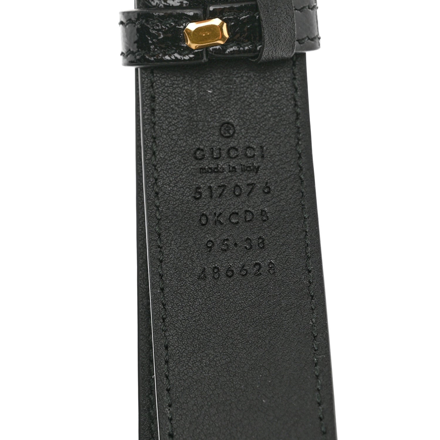 Gucci Suede Small Ophidia Belt Bag 95 38 Black 5 of 10