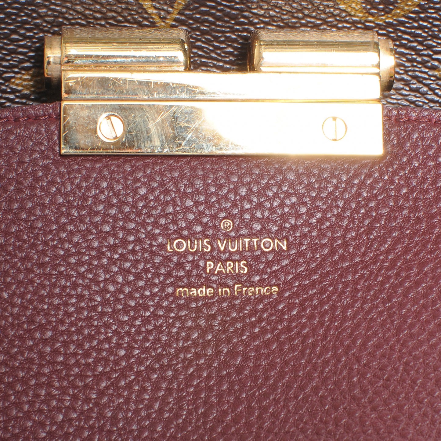 Monogram Olympe Bordeaux