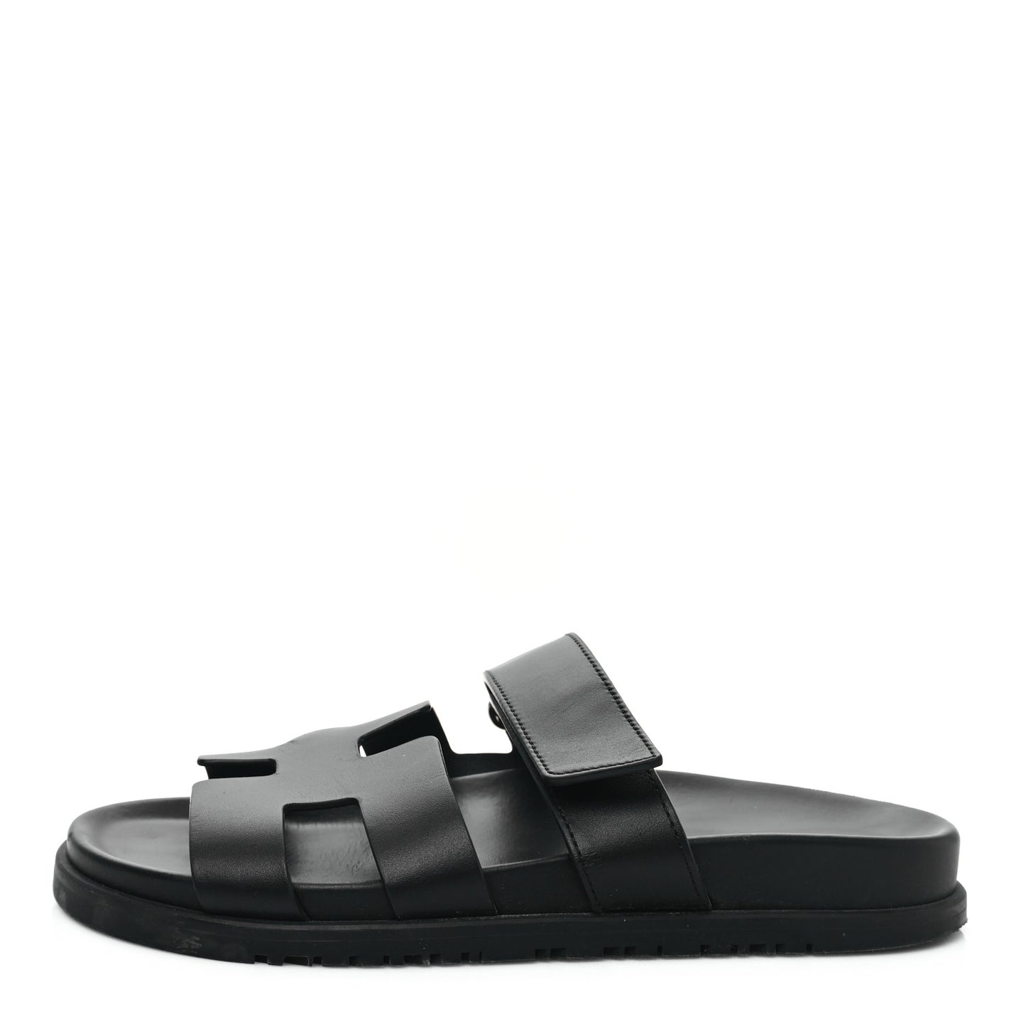 Calfskin Womens Chypre Sandals 38 Black