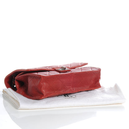 Chanel Lambskin Jumbo Take Away Flap Bag Red 4 of 8