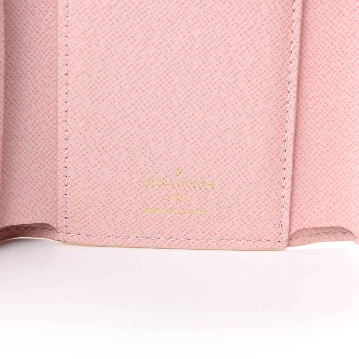 Louis Vuitton Damier Azur Victorine Wallet Rose Ballerine 6 of 8