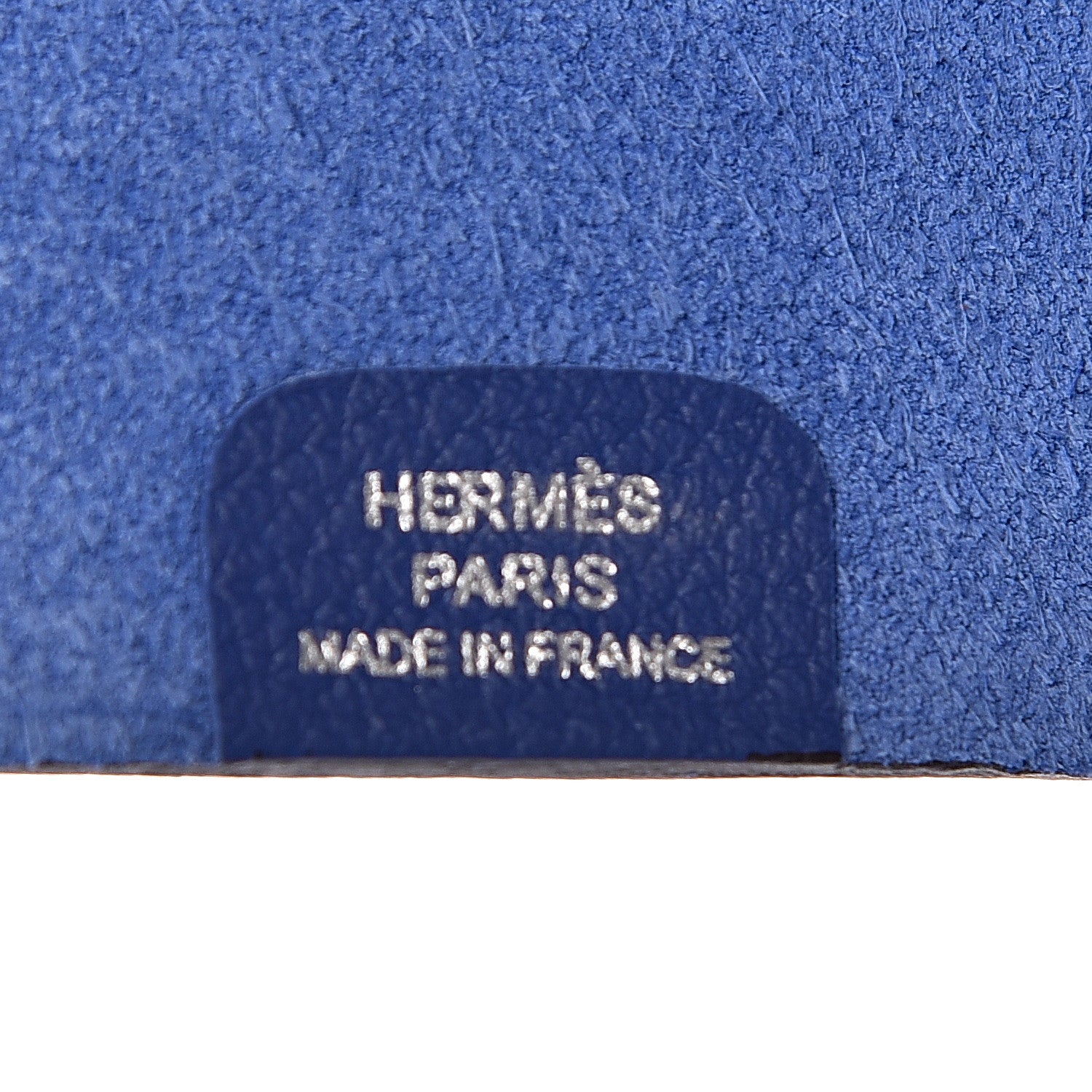 Hermes Togo Ulysse Mini Notebook Bleu Electrique 6 of 7