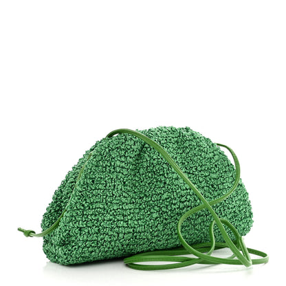 Bottega Veneta Boucle Curly Raffia The Mini Pouch Parakeet 3 of 9