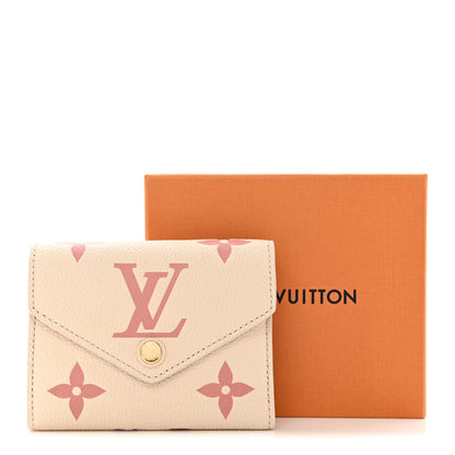 Louis Vuitton Empreinte Monogram Giant Victorine Wallet Creme Bois De Rose 8 of 8
