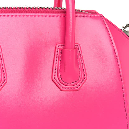 Givenchy Shiny Lord Calfskin Mini Antigona Shocking Pink 15 of 17