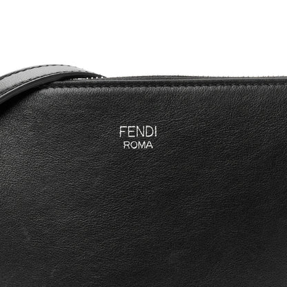 Fendi Vitello Mini Crossbody Pouch Black 9 of 11