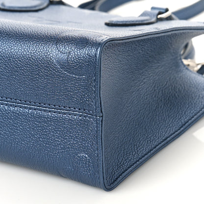 Louis Vuitton Metallic Empreinte Monogram Giant Onthego PM Navy Nacre 8 of 9