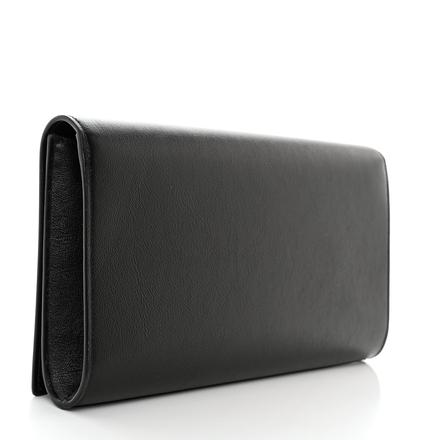 Calfskin Monogram Large Belle De Jour Clutch Black
