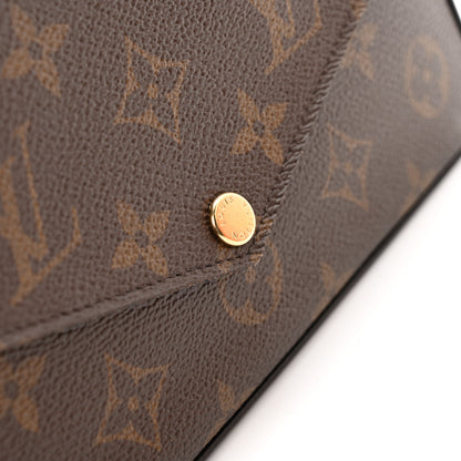 Louis Vuitton Monogram Pochette Felicie Chain Wallet Fuchsia 14 of 16