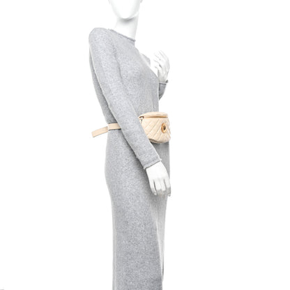Versace Nappa Quilted Medusa Belt Bag White 2 of 11
