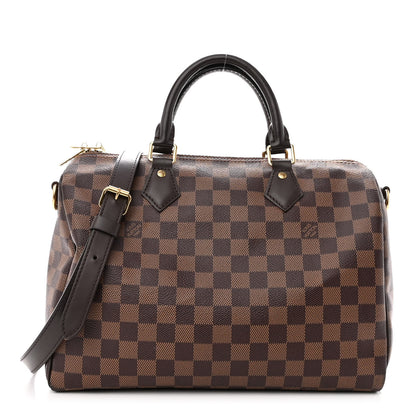 Louis Vuitton Damier Ebene Speedy Bandouliere 30 1 of 9