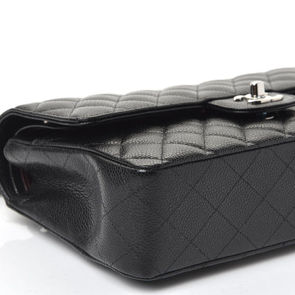 Chanel Caviar Quilted Medium Double Flap Black 5 of 10