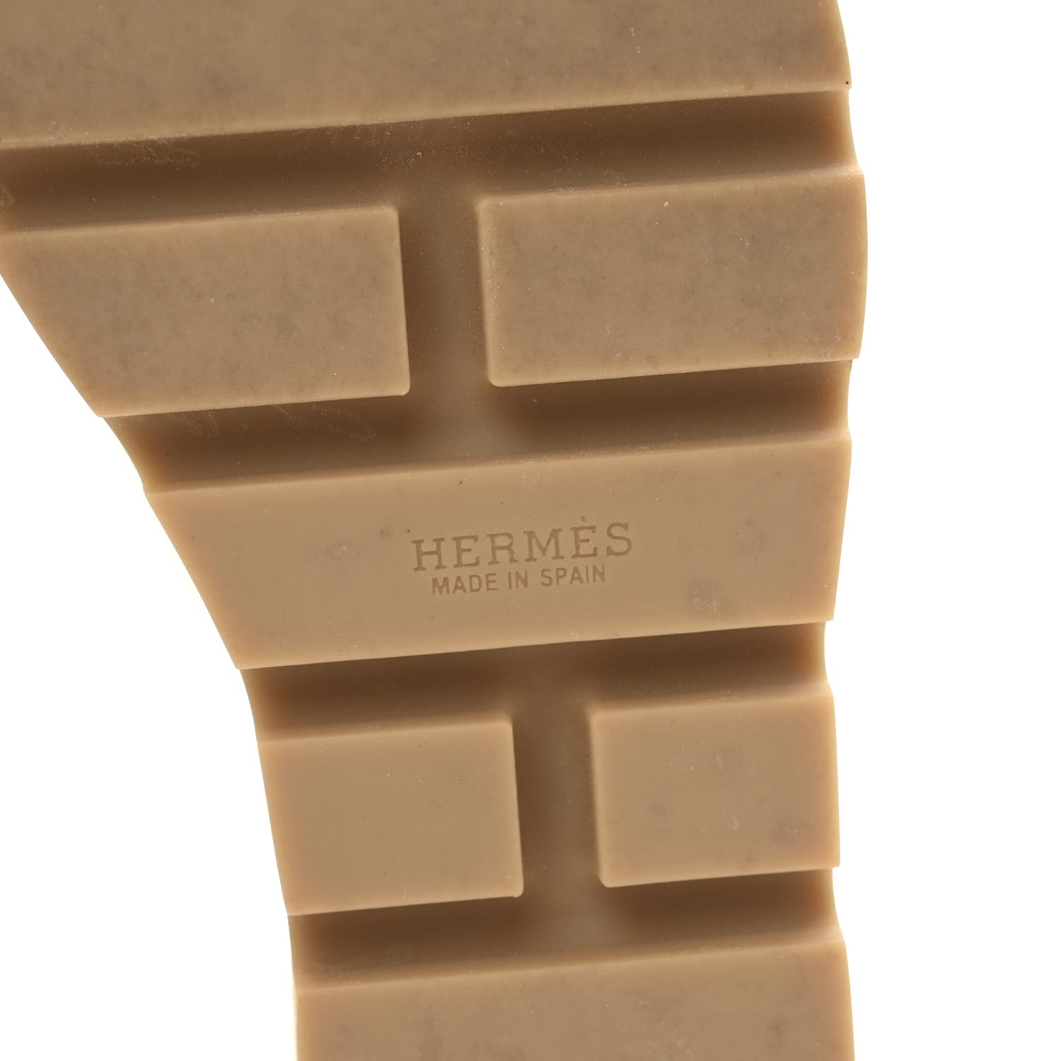 Hermes Calfskin Cork Eze 30 Sandals 37 White 7 of 9