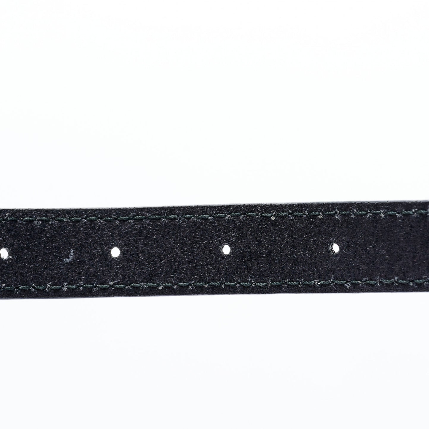 Calfskin Feline Head Choker Black