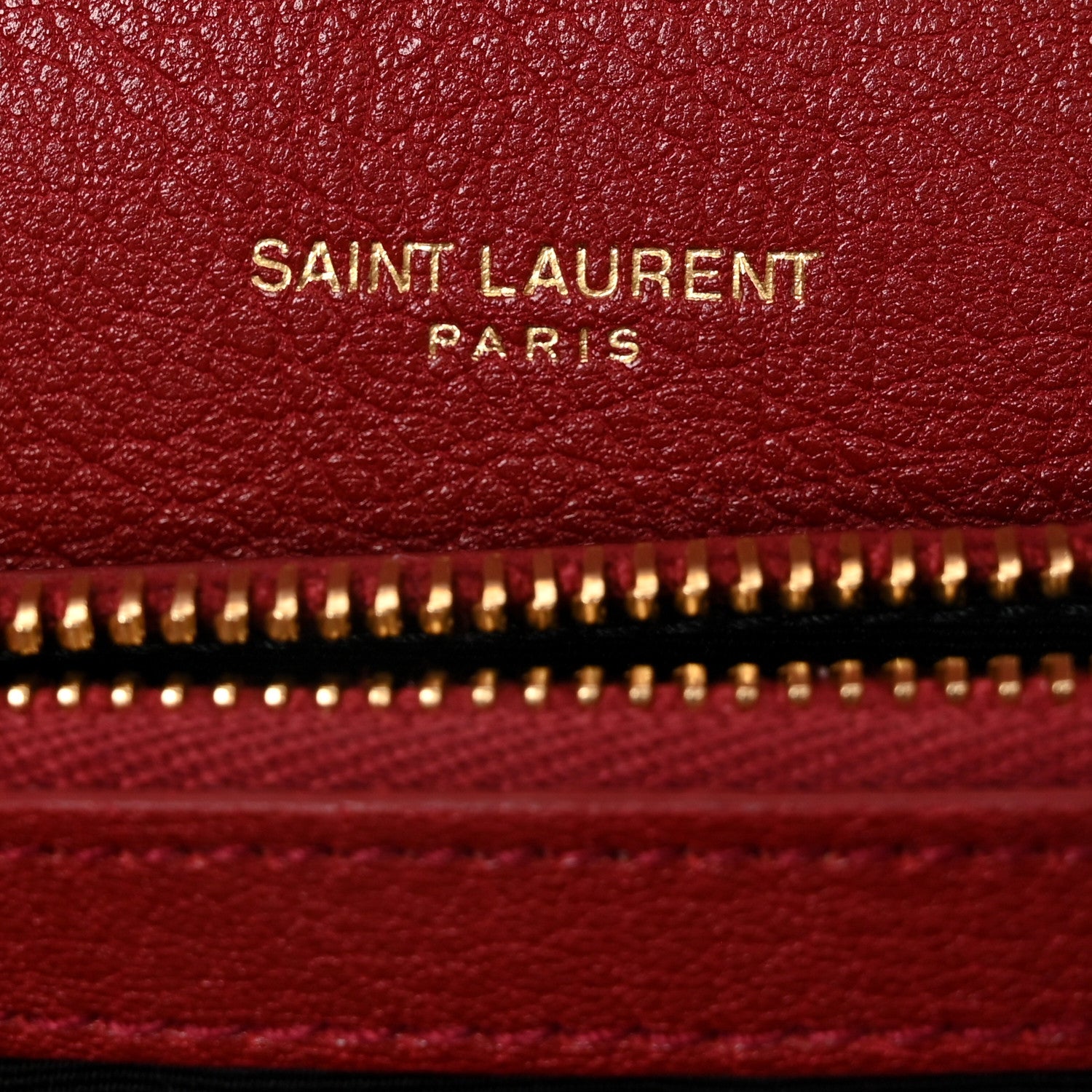 Saint Laurent Sheepskin Matelasse Chevron Monogram Medium College Bag Opyum Red 6 of 11